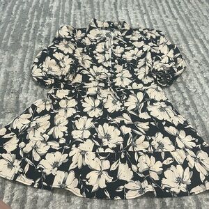 Zara floral dress